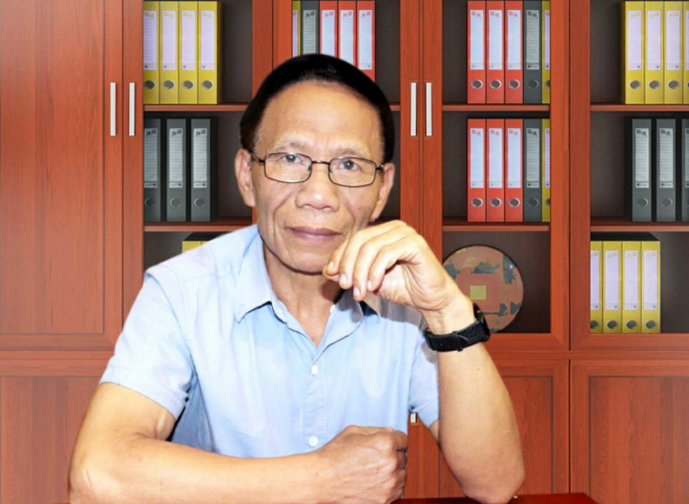 Ông Hoàng Trọng Thủy - chuyên gia nông nghiệp, nguyên Tổng Biên tập Tạp chí Nông Thôn Mới