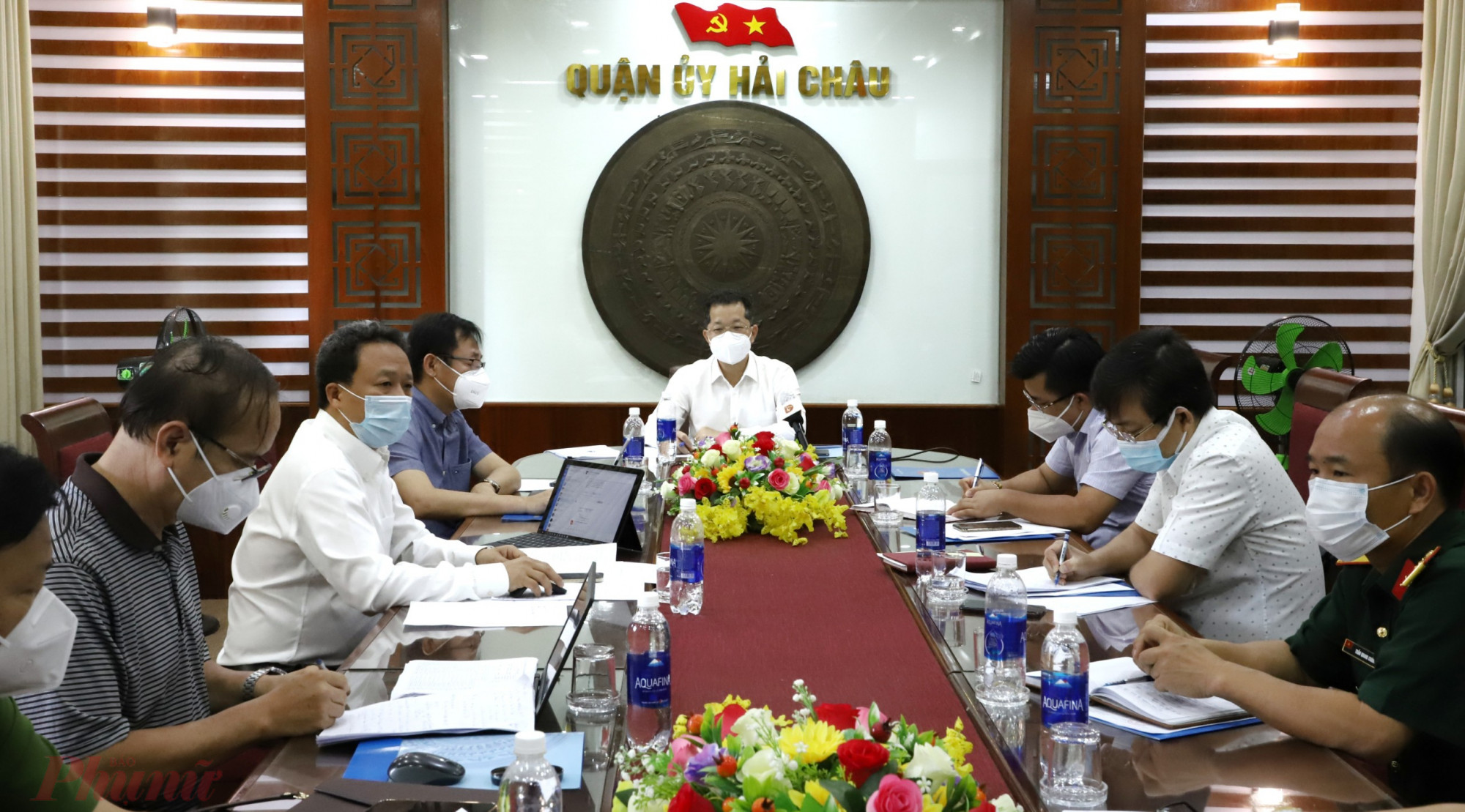 Bí thư Đà Nẵng chủ trì cuộc họp với Quận ủy Hải Châu
