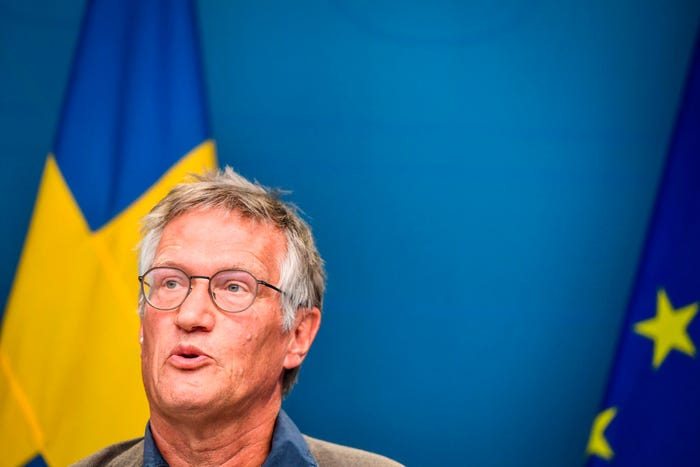 Nhà dịch tễ học Anders Tegnell, kiến trúc sư trưởng của chiến lược chống COVID-19 gây nhiều tranh cãi của Thụy Điển - Ảnh: BI/Getty Images
