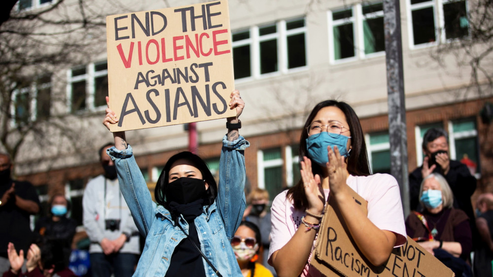 Các phụ nữ gốc phản đối sự kỳ thị và bạo lực trên đất Mỹ
