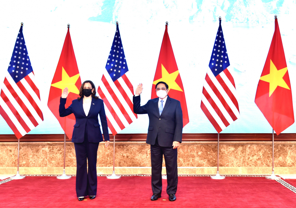 Thủ tướng Phạm Minh Chính và Phó Tổng thống Hoa Kỳ Kamala Harris