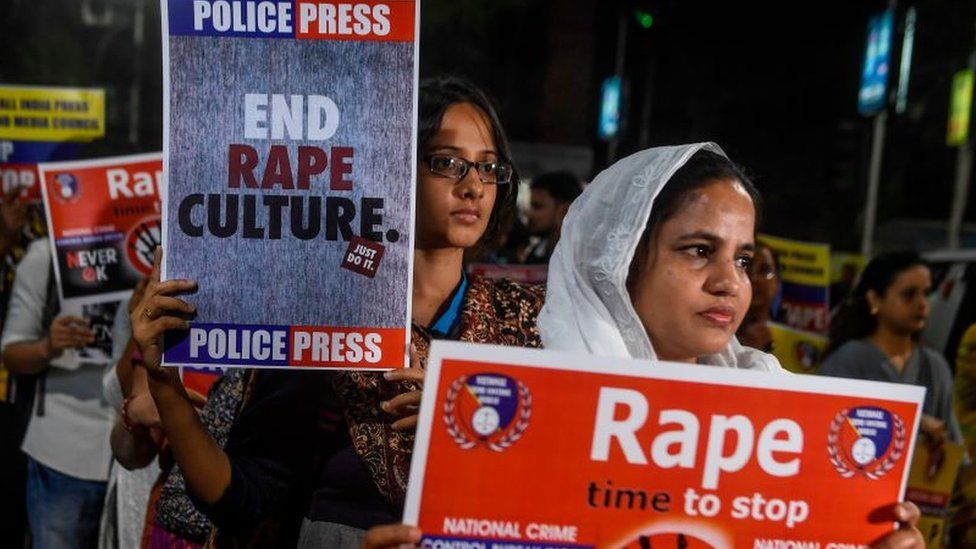 tội phạm tình dục và nạn hiếp dâm đã trở thành tâm điểm chú ý ở Ấn Độ