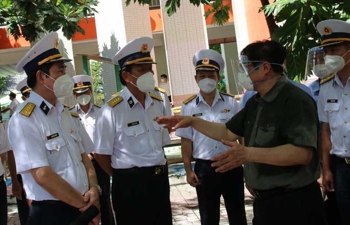 Thủ tướng Phạm Minh Chính kiểm tra công tác chống dịch COVID-19 tại TPHCM