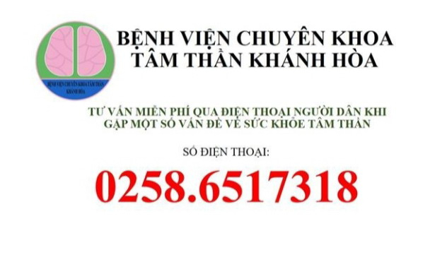 Bệnh viện Chuyên khoa Tâm thần tỉnh Khánh Hòa tư vấn miễn phí cho người dân qua điện thoại