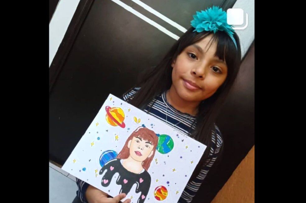 hần đồng 9 tuổi người Mexico Adhara Pérez Sánchez - Ảnh: Instagram nhân vật