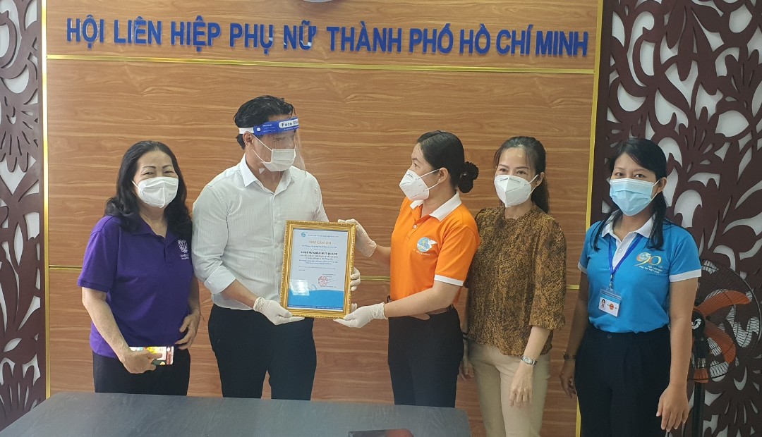 Hội LHPN TPHCM gừi thư cám ơn đến Chi hội Luật sư, các luật sư 