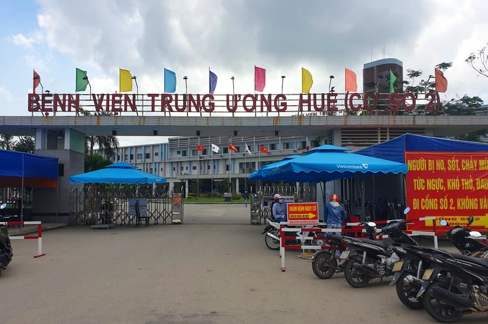 Bệnh viện T.Ư Huế cở sở 2 nơi đang điều trị các ca bệnh COVID-19