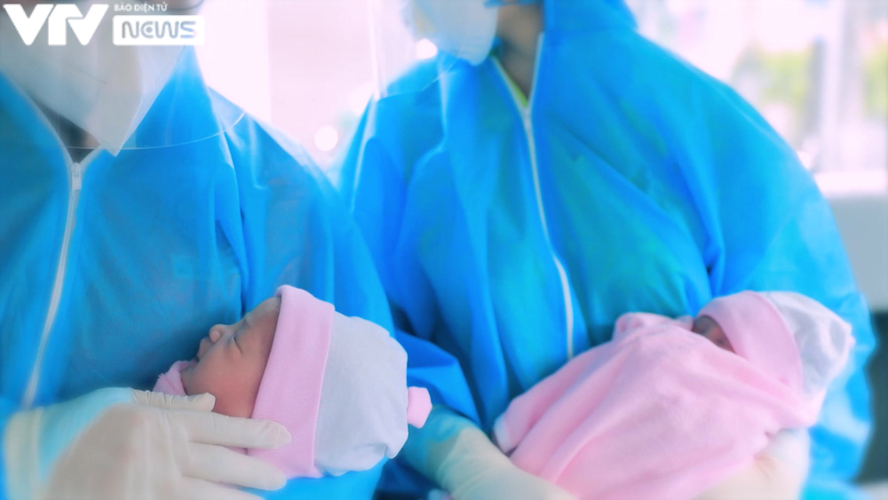 Những thiên thần chào đời an toàn tại Bệnh viện Hùng Vương - Ảnh: VTVNews