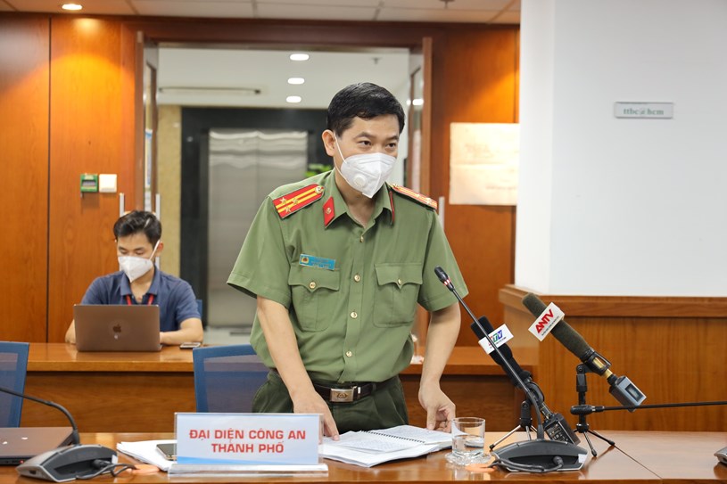 Thượng tá Lê Mạnh Hà - Phó Trưởng phòng Tham mưu, Công an TPHCM