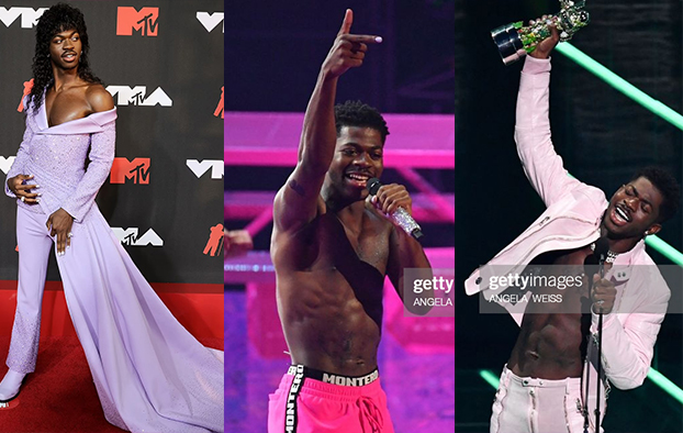 Sự biến hoá của Lil Nas X từ thảm đỏ đến khi biểu diễn và nhận giải.