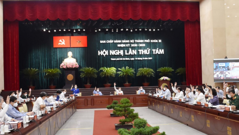 Hội nghị Ban Chấp hành Đảng bộ TPHCM lần VIII mở rộng (nhiệm kỳ 2020 - 2025) quyết nhiều vấn đề quan trọng của TPHCM trong thời gian tới.