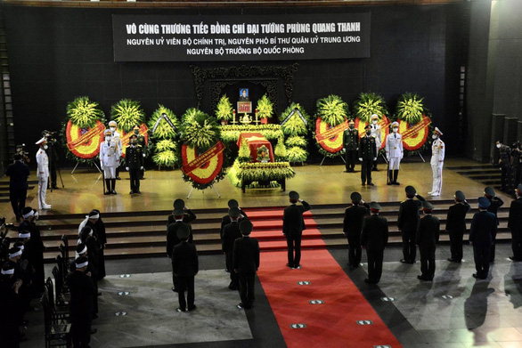 Lễ tang Đại tướng Phùng Quang Thanh, nguyên Ủy viên Bộ Chính trị, nguyên Phó bí thư Quân ủy Trung ương, nguyên Bộ trưởng Bộ Quốc phòng