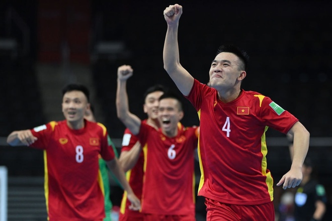Lần thứ 2 liên tiếp đội tuyển futsal Việt Nam vào vòng 1/8 giải vô địch bóng đá trong nhà thế giới (FIFA futsal World Cup) 2021 