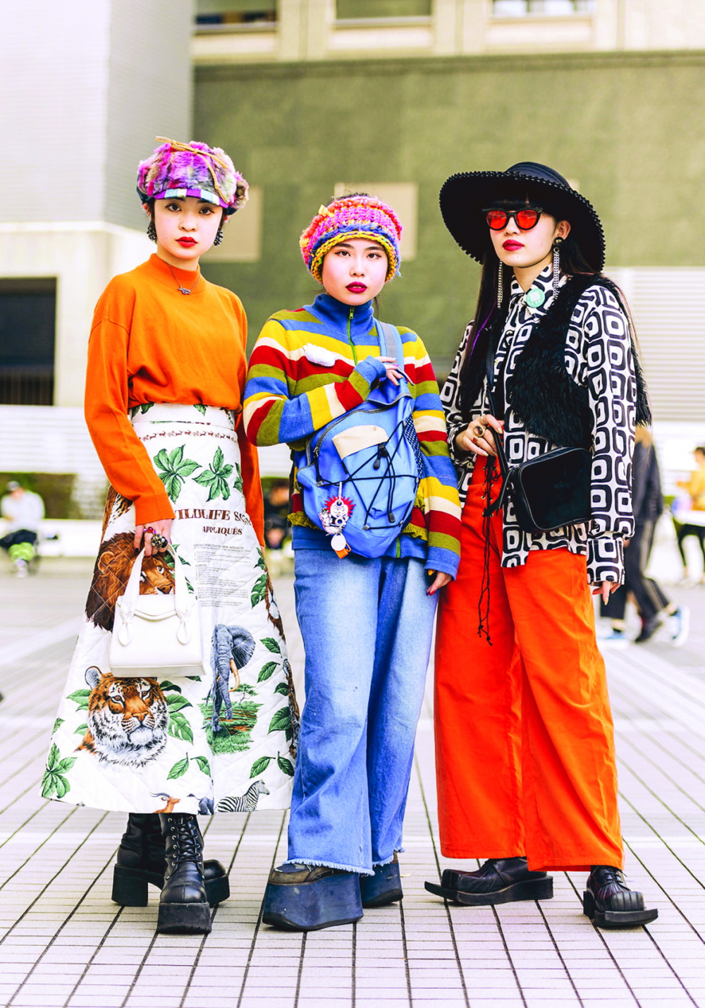 Phong cách thời trang đường phố của giới trẻ Nhật