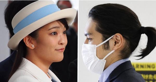 Công chúa Mako (trái) và hôn phu Kimura sẽ chính thức kết hôn vào ngày 26/10.