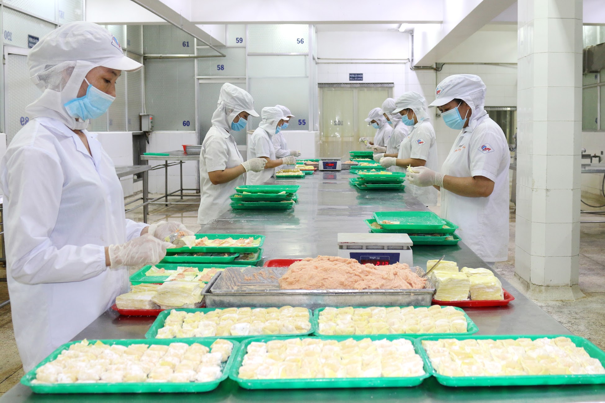 Người lao động làm việc tại Công ty Thủy hải sản Sài Gòn 