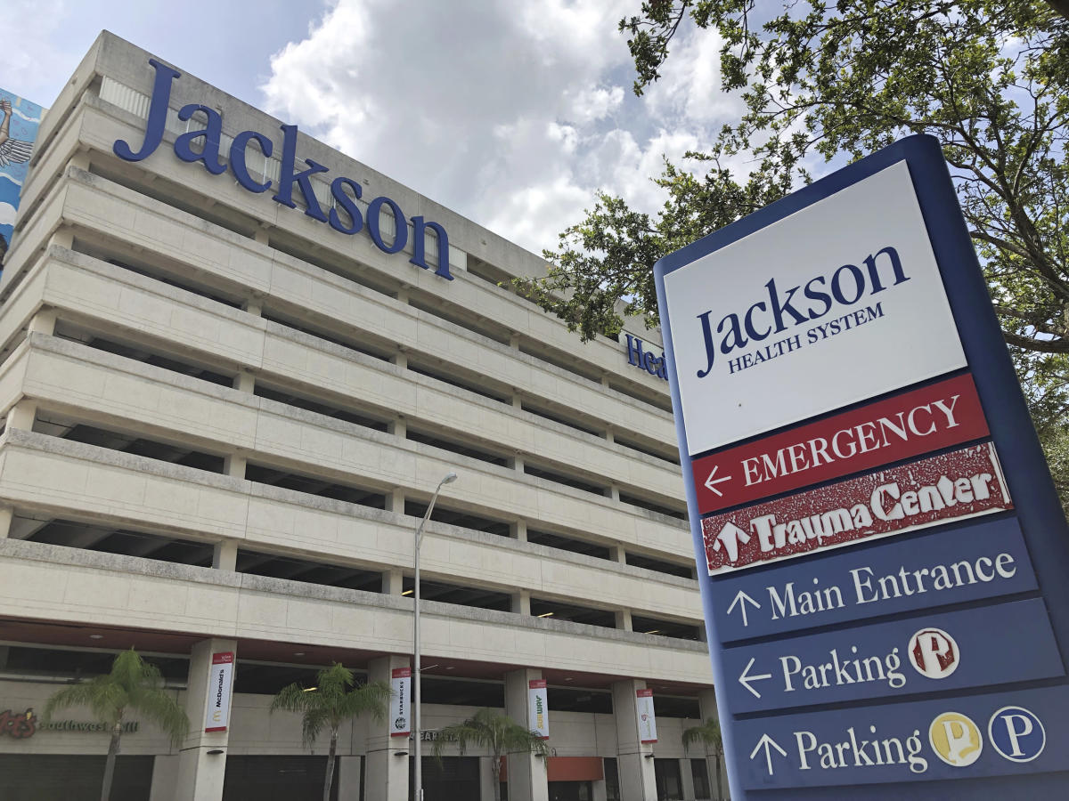 Bệnh viện Jackson ở bang Miami (Mỹ) nơi xảy ra vụ việc - Ảnh: NBC News