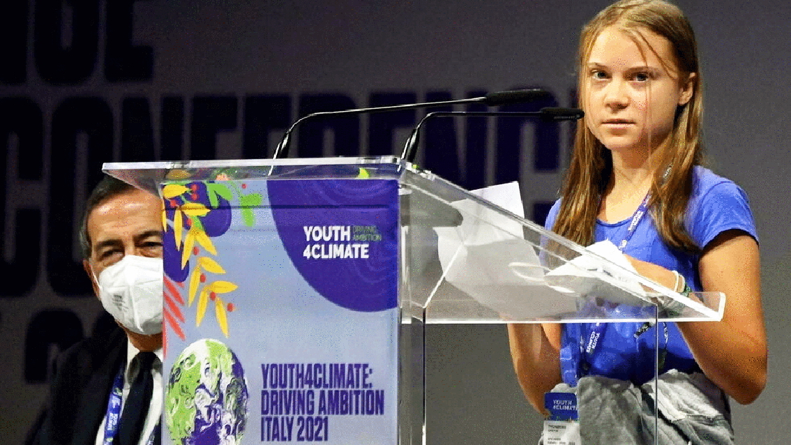 Nhà hoạt động khí hậu tuổi teen người Thụy Điển Greta Thunberg, ứng viên cho giải Nobel hòa bình năm nay