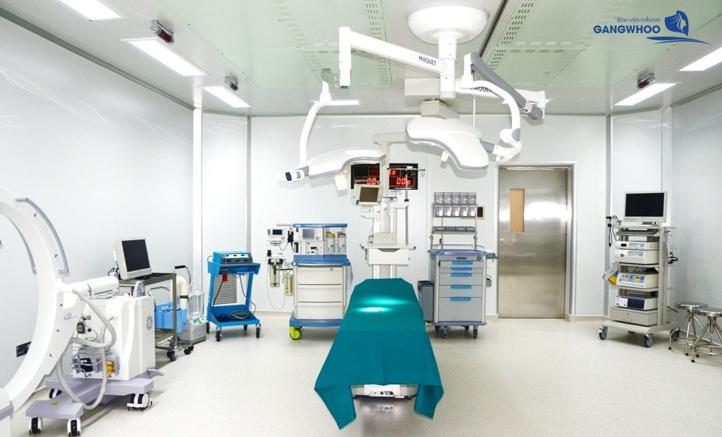 Công nghệ và thiết bị phòng phẫu thuật ở BVTM Gangwhoo