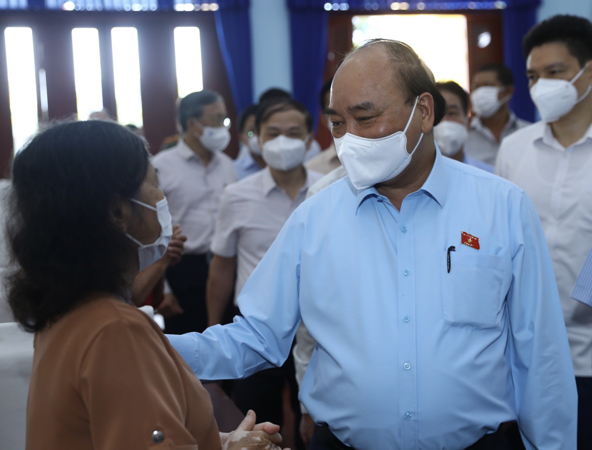 Chủ tịch nước Nguyễn Xuân Phúc đánh giá cao TPHCM trong chống dịch có nhiều giải pháp sáng tạo