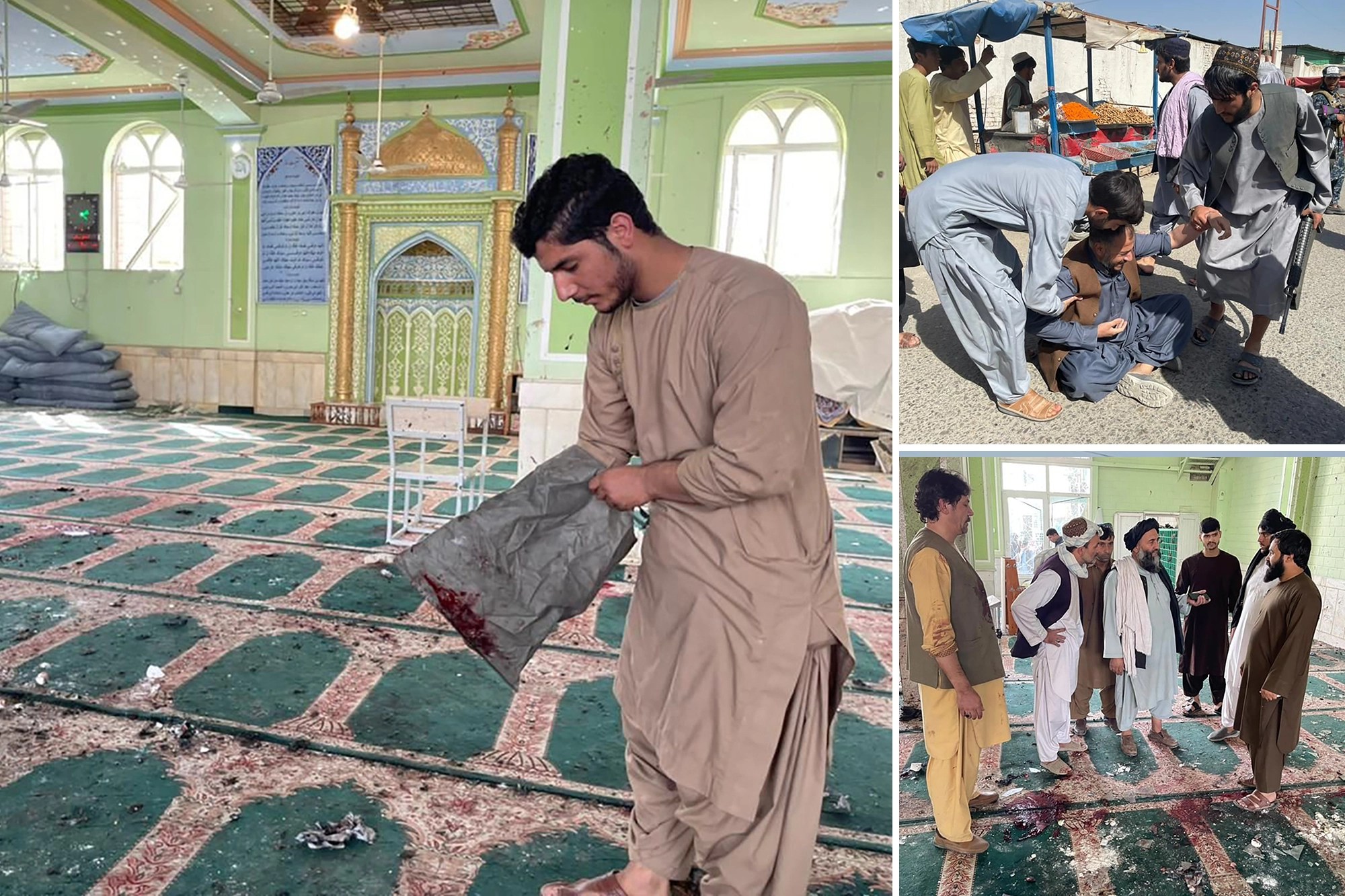 Ba vụ nỏ liên tiếp xé toạc nhà thờ Hồi giáo ở Kandahar, giữa buổi cầu nguyện đông đúc vào thứ Sáu