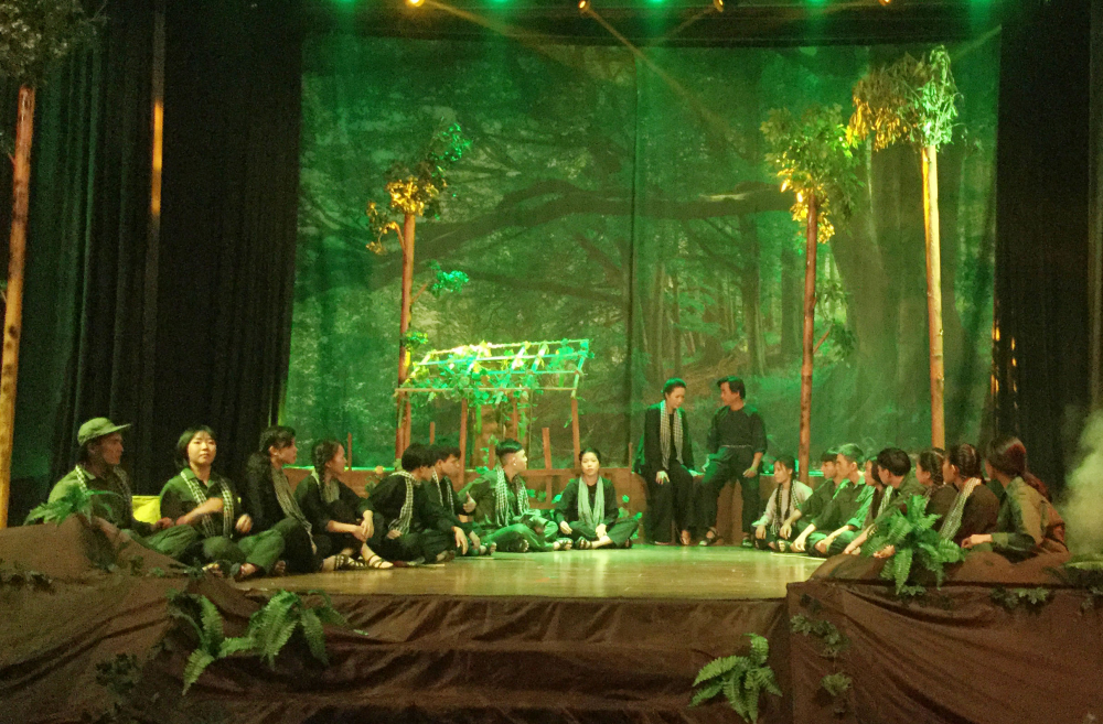Sân khấu Kịch Trịnh Kim Chi tích cực tạo cơ hội làm nghề cho các diễn viên trẻ.