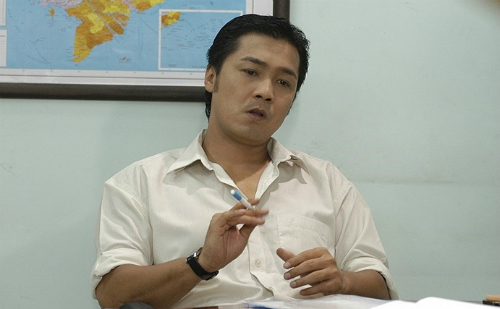 Tạo hình nhân vật do Lý Hùng đảm nhận trong phim Đô la trắng của đạo diễn Trần Cảnh Đôn