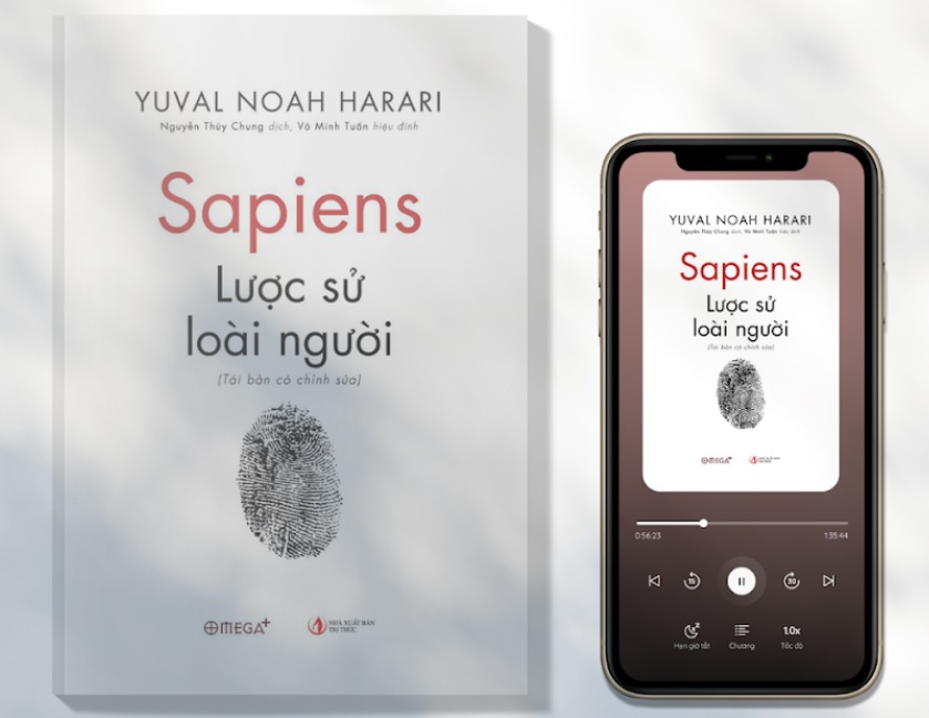 Cuốn sách bán chạy nhất trên thế giới về chủ đề lịch sử của nhà Sử học người Israel Yuval Noah Harari vừa có thêm phiên bản sách nói tại thị trường Việt Nam trên ứng dụng Fonos.