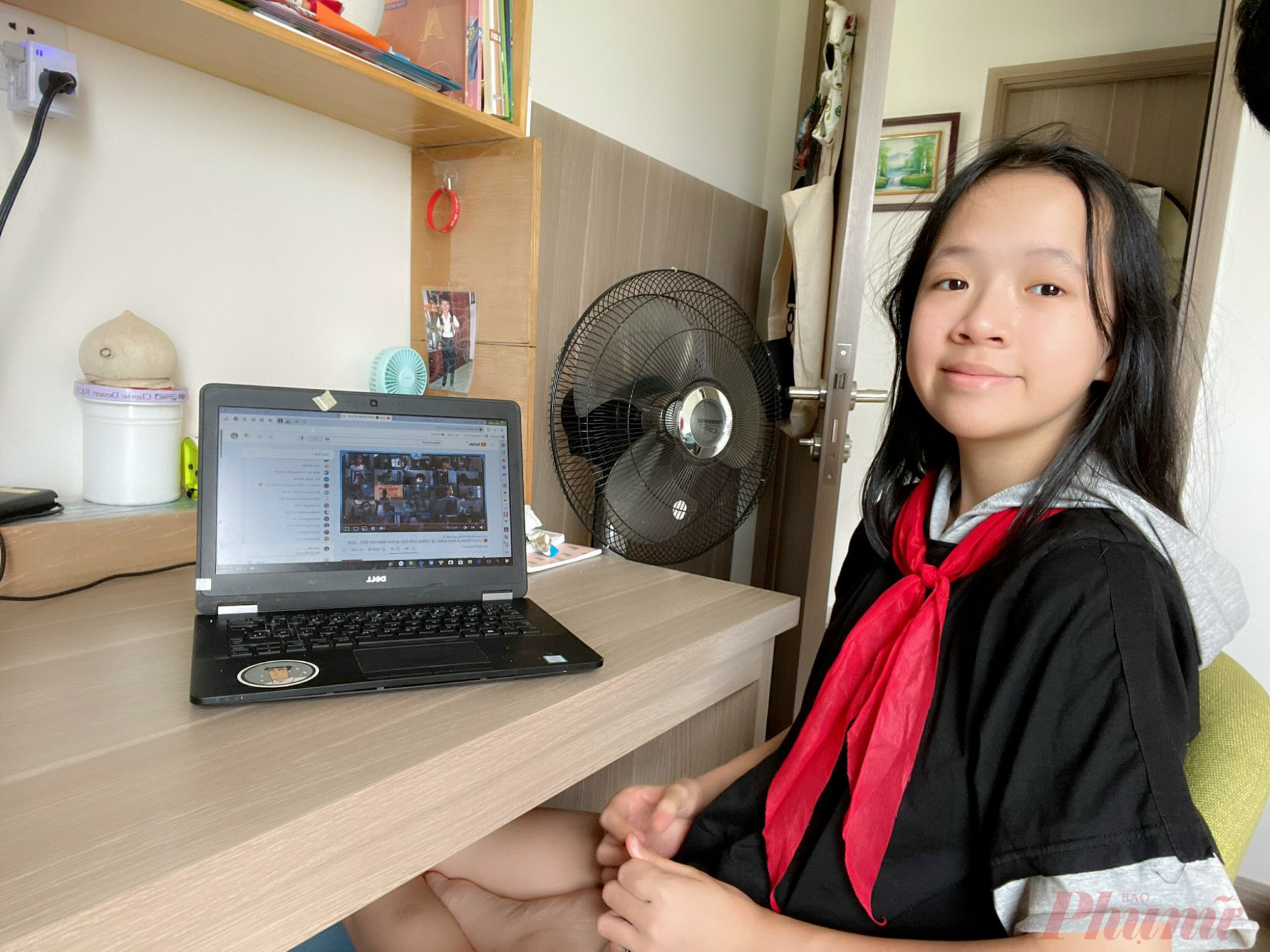 Tất cả học sinh phổ thông tại Nam Định chuyển sang học trực tuyến từ chiều nay - Ảnh: Đại Minh