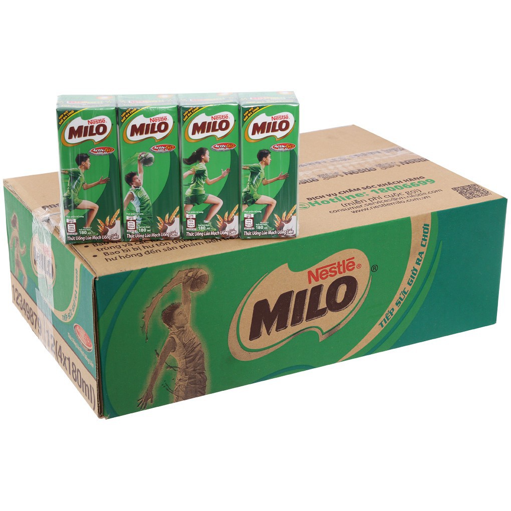 Chỉ với 330.000 đồng, các mẹ đã có ngay thùng 48 hộp sữa Nestle Milo cho cả gia đình dùng xuyên suốt trong một tháng sắp tới