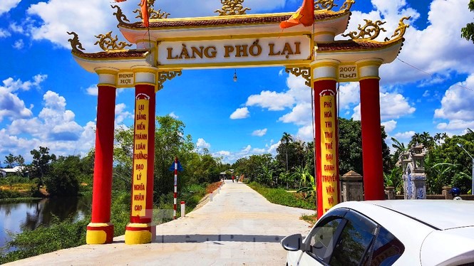 Một góc làng Phổ Lại xã Quảng Vinh