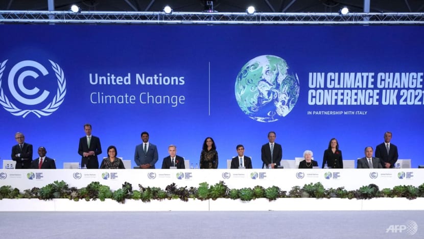 Các bộ trưởng tài chính thế giới tại COP26 ở Glasgow, Scotland vào ngày 3/11