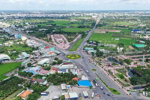 Đường tỉnh 827E sẽ kết nối TPHCM qua Cần Giuộc và 4 huyện ở Long An đến Tiền Giang