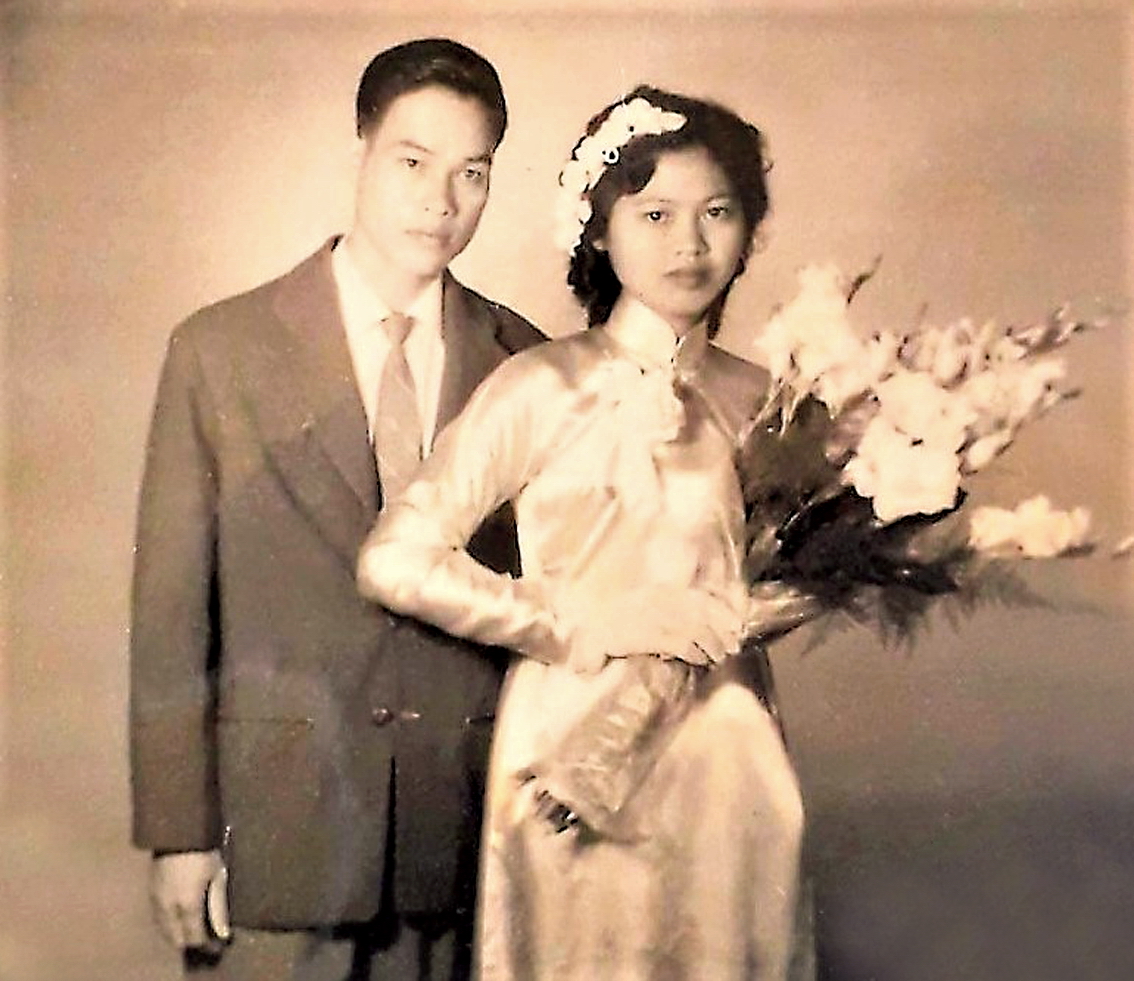 Vợ chồng ông Đặng Văn Thuyết và bà Vũ Minh Nguyệt