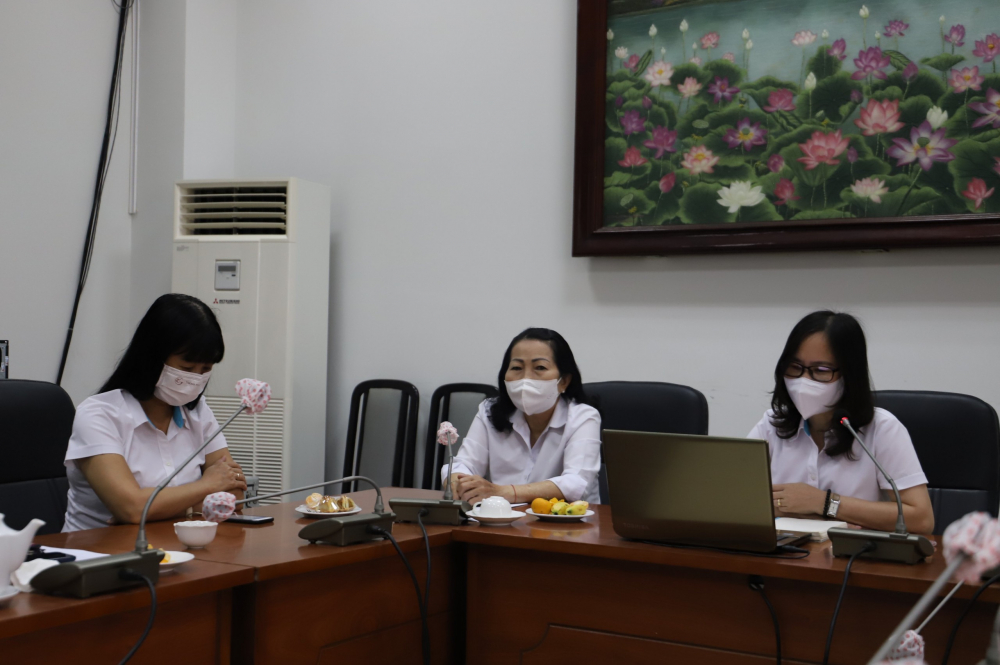  luật sư Trần Thị Ngọc Nữ - Chi hội trưởng Chi hội Luật sư - Hội Bảo vệ quyền trẻ em TP.HCM