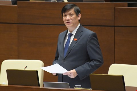 Bộ trưởng Nguyễn Thanh Long trả lời chất vấn của ĐBQH ngày 10/11