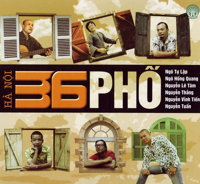 Album Hà Nội 36 phố của nhóm nhạc sĩ được phát hành năm 2010