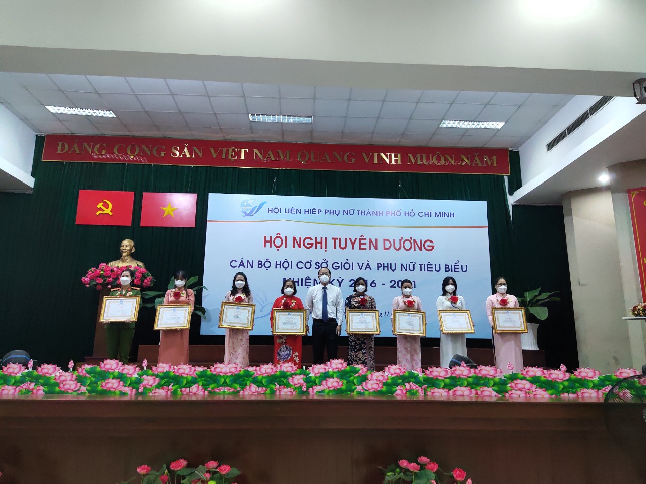 8 cá nhân được nhận bằng khen của Hội Liên Hiệp Phụ nữ Việt Nam