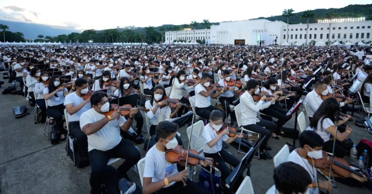 Dàn hòa nhạc Venezuella hy vọng phá kỷ lục thế giới