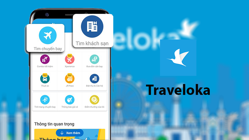 Traveloka là cái tên nổi bật về dịch vụ đặt khách sạn cho khách du lịch