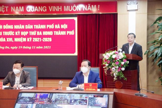 Chủ tịch UBND TP Hà Nội trả lời cử tri tại quận Đống Đa