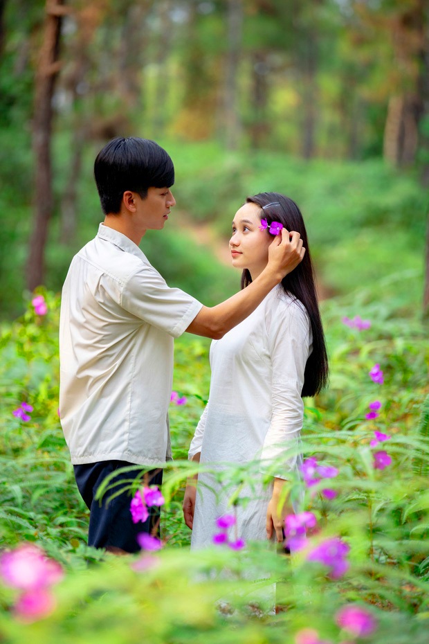 Một cảnh quay trong phim Mắt biếc được thực hiện tại đồi Thiên An TP. Huế