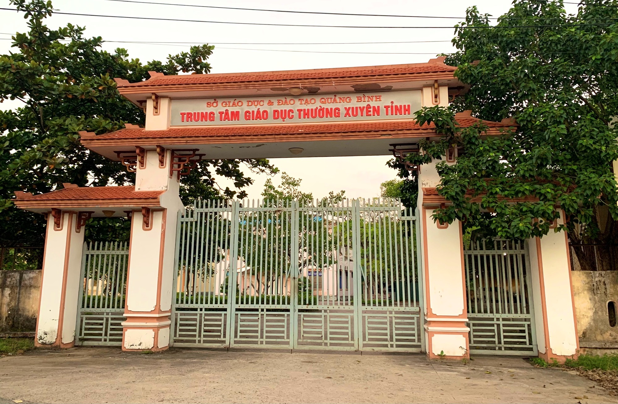 Trụ sở trung tâm Giáo dục thường xuyên tỉnh Quảng Bình