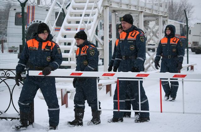 Các chuyên gia của Bộ Tình trạng khẩn cấp Nga tham gia chiến dịch cứu hộ sau đám cháy ở mỏ than Listvyazhnaya.