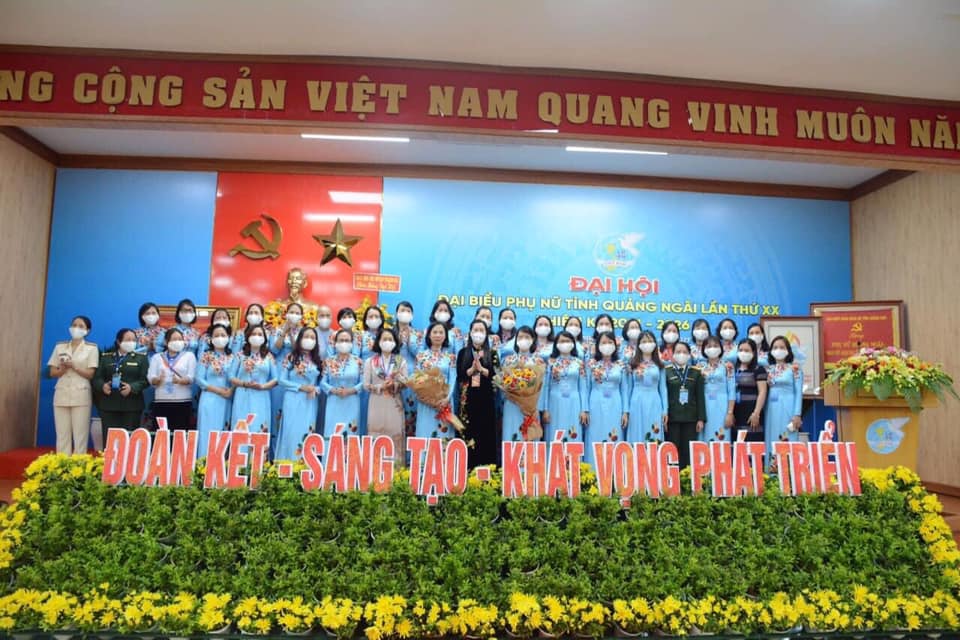 Ban chấp hành Hội LHPN tỉnh Quảng Ngãi khóa XX, nhiệm kỳ 2021 - 2026