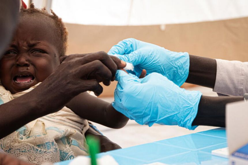 Nhiều trẻ sơ sinh tại châu Phi thiệt mạng vì sốt rét trong năm 2020.