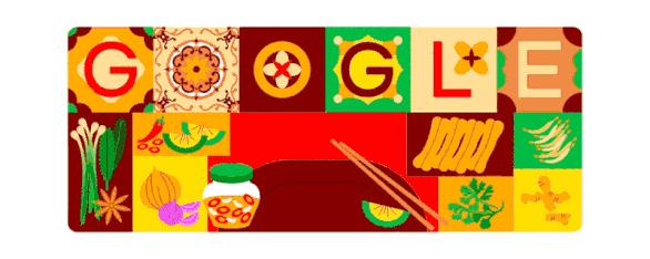Doodle phở trên trang chủ Google Việt Nam và nhiều quốc gia