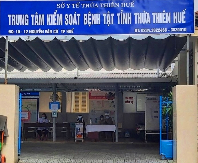 Trụng sở Trung tâm Kiểm soát bệnh tật tỉnh Thừa Thiên- Huế