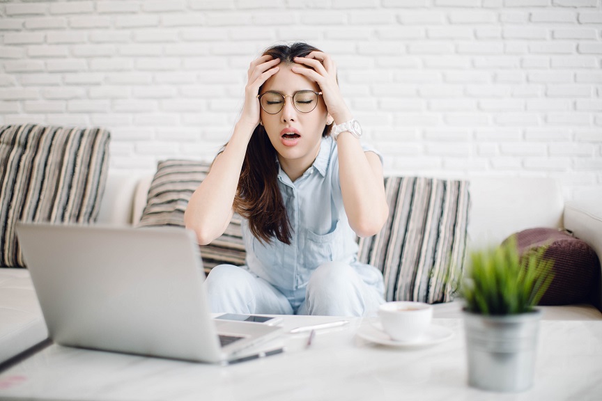 Căng thẳng ảnh hưởng tiêu cực đến sức khỏe tinh thần của nhiều người - Ảnh: Shutterstock