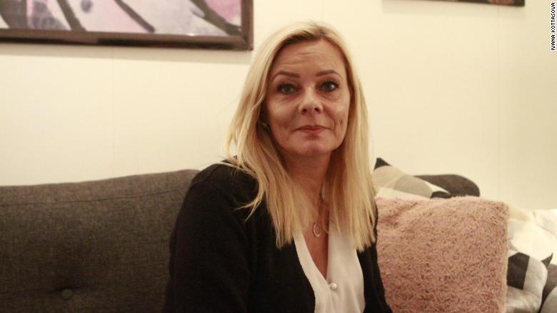 Maria Árnadóttir là một trong những phụ nữ kiện Iceland vì vi phạm quyền của nạn nhân bạo lực gia đình